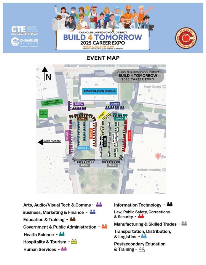 Build 4 Tomorrow Event Map